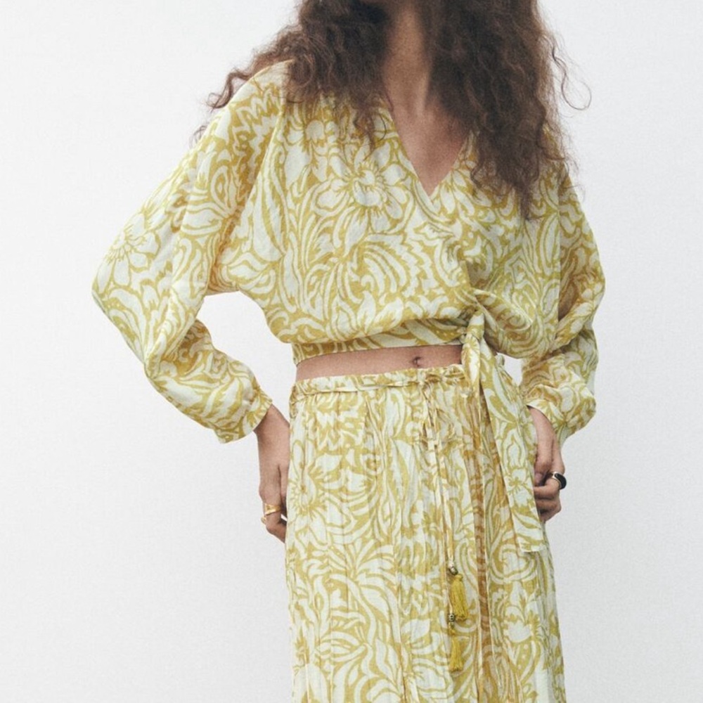 Zara Wrap Top